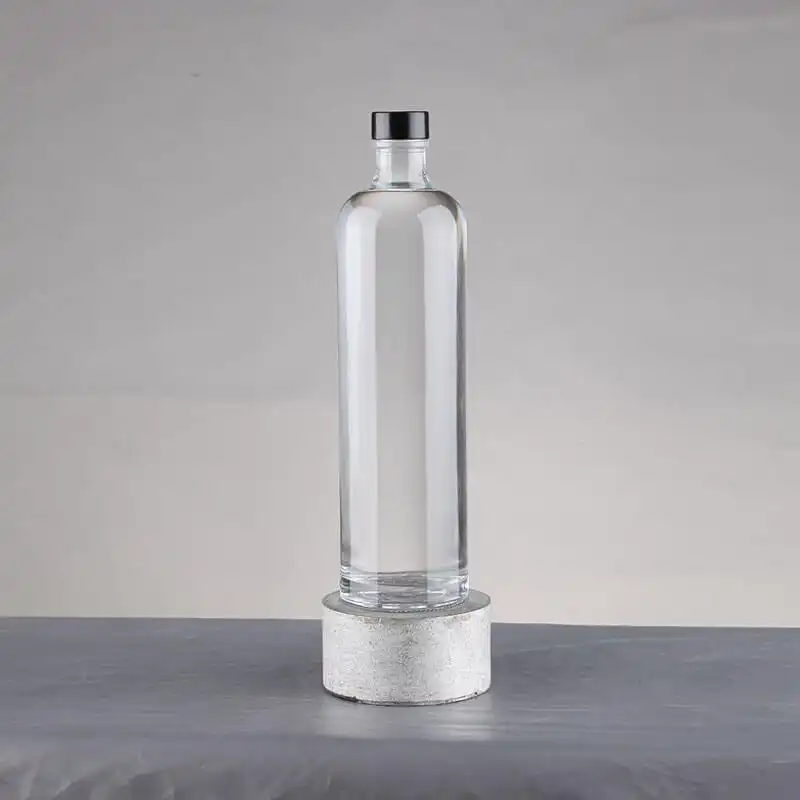 Wholesale Round 350ml Glass Juice Bottle Wholesale With Cork